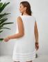 НОВА XL/XXL бяла лятна рокля, снимка 2