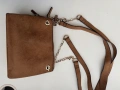 Дамска кафява чанта, снимка 6