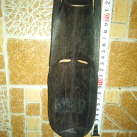 Стара африканска дървена маска, снимка 2 - Други ценни предмети - 45034426