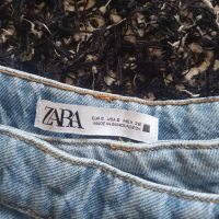 Zara дънкона пола/панталонки, снимка 4 - Панталони - 45133878