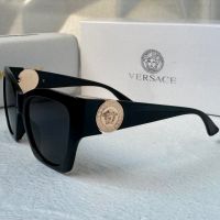 Versace 2024 дамски слънчеви очила котка, снимка 13 - Слънчеви и диоптрични очила - 45439635
