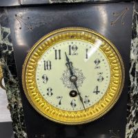 Френски каминен часовник. №5355, снимка 7 - Антикварни и старинни предмети - 45668156