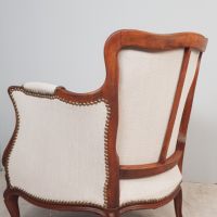 Антикварно кресло Бержер (Bergère), снимка 2 - Антикварни и старинни предмети - 45657154