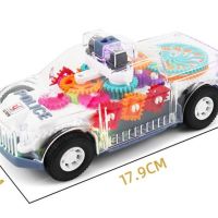 Музикална и светеща, прозрачна, полицейска кола играчка за деца, снимка 11 - Музикални играчки - 45699989