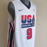 Nike Jordan #9 USA Dream Team 1992 Mens Size L ОРИГИНАЛ! МЪЖКИ Баскетболен ПОТНИК!, снимка 7 - Спортни дрехи, екипи - 45843305