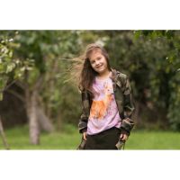 Детска тениска Wadera със сръндак - розова, снимка 1 - Екипировка - 45338041
