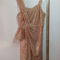 GRACE KARIN Дамска рокля с пайети, снимка 3 - Рокли - 45235942