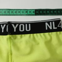 XS/S NL4YOU нов къс неоново зелен дамски клин с ликра, снимка 7 - Клинове - 45198253