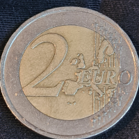 Монета 2 €, снимка 2 - Нумизматика и бонистика - 44992551