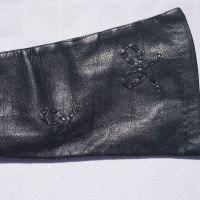 Vintage Дамски Ръкавици От Естествена Мека Кожа Macy's Own Brand Made In Italy Размер S, снимка 12 - Ръкавици - 45472452