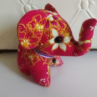 Ръчно изработен тайландски слон, снимка 1 - Декорация за дома - 46116677