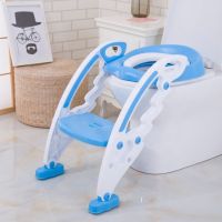 Детска седалка-адаптор за тоалетна чиния със стълба, снимка 3 - Други - 45396173