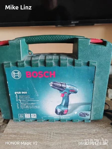 Винтоверт BOSCH PSR 960 - акумулаторен, снимка 1