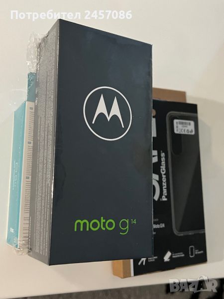 Motorola G14 4/128GB grey, снимка 1