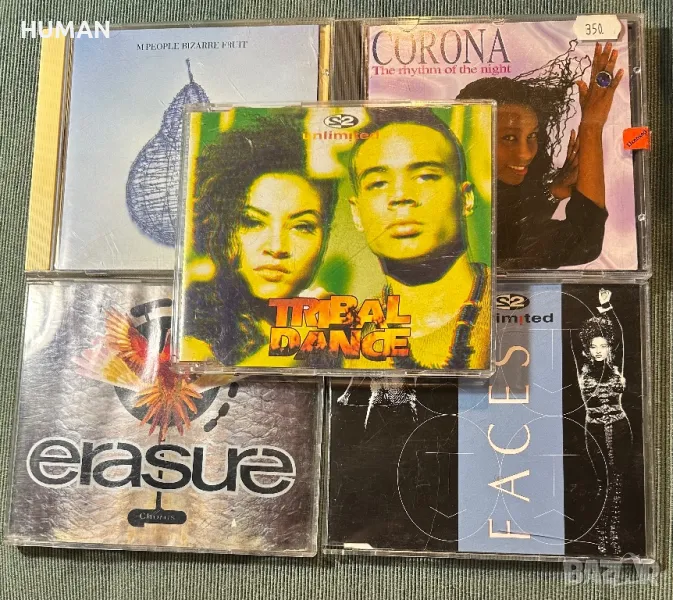 M People-Corona-2 Unlimited-Erasure , снимка 1