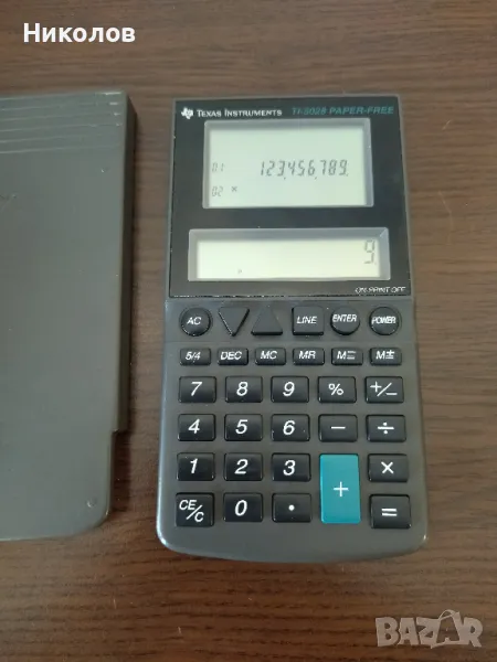 Продавам калкулатор/елка Texas Instruments TI-5028 Paper Free, снимка 1