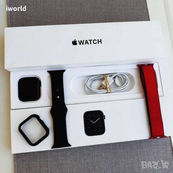 Apple Watch SE ❗️/ 44mm ❗️Лизинг от 15лв/м ❗️ Space Gray / GPS iwatch ❗️, снимка 1