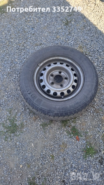 Джанти 2 бр. 13 ц. 3бр. Гуми 165С13, снимка 1