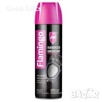 Спрей гумено покритие FLAMINGO Rubberized Undercoat, снимка 1