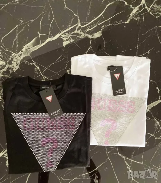 памучни тениски guess , снимка 1