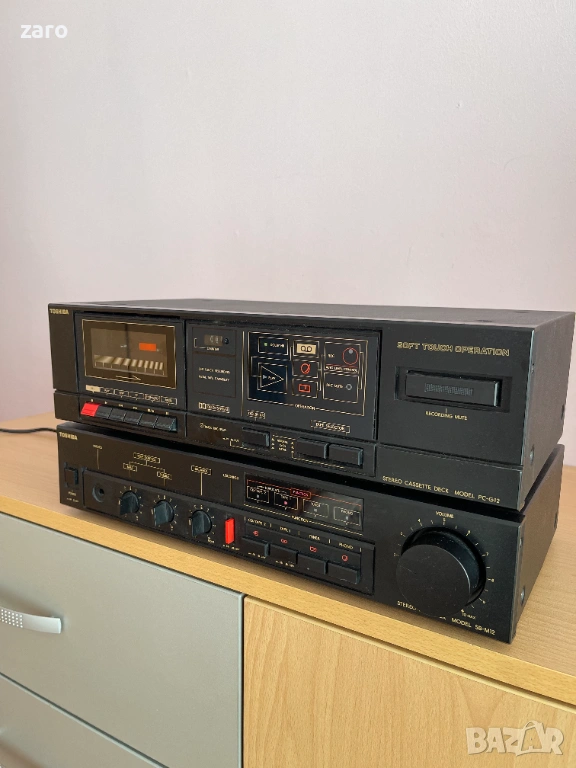 Японски усилвател и дек Toshiba SB-M12, снимка 1