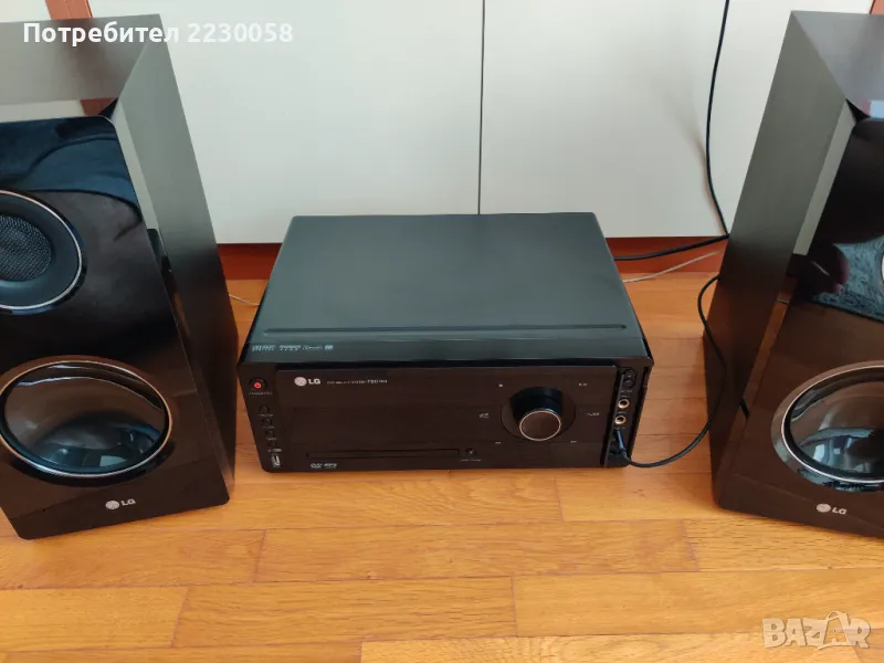 Стерео Уредба LG FBD103 - 100W RMS - 2.0 аудио/видео радио система, снимка 1