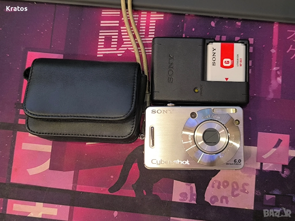 Цифров фотоапарат Sony Cybershot DSC-W5 6.0 megapixels, снимка 1