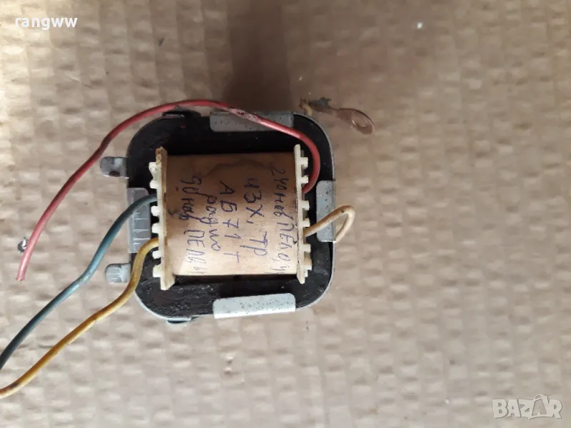 изходящ трансформатор за радиоприемник  АБ71 , снимка 1