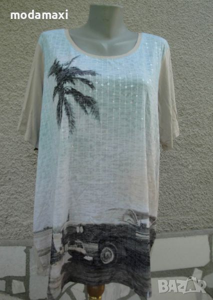 3XL Туника на „ Zizzi“ с пайети , снимка 1