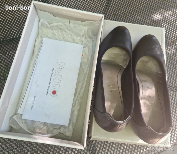 Естествена кожа Tamaris 40 номер, снимка 1