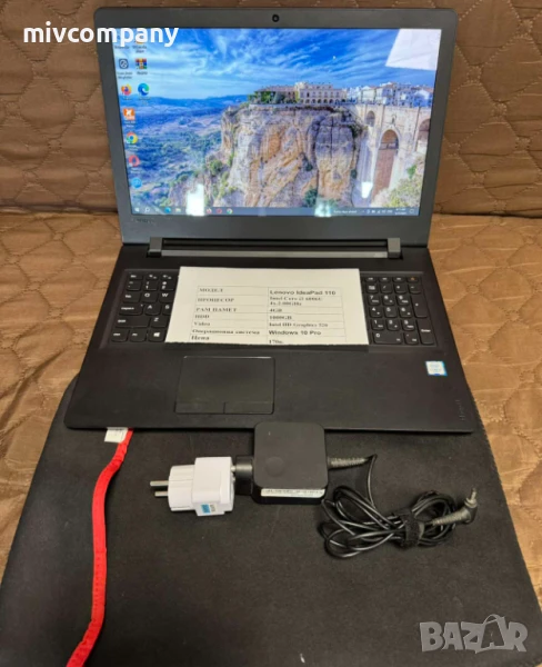 Лаптоп Lenovo IdeаPad 110, снимка 1