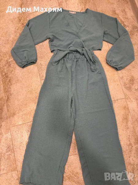 Дамски комплект в синьо, снимка 1