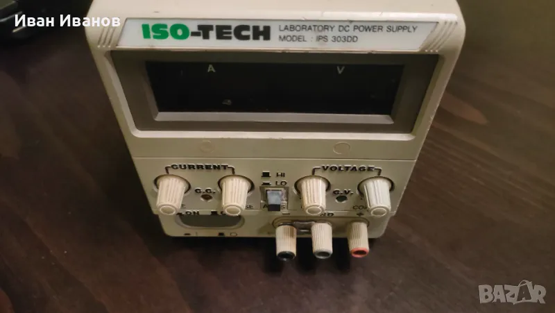 Лабораторно захранване ISO-TECH IPS303DD 30v, 3amp, снимка 1