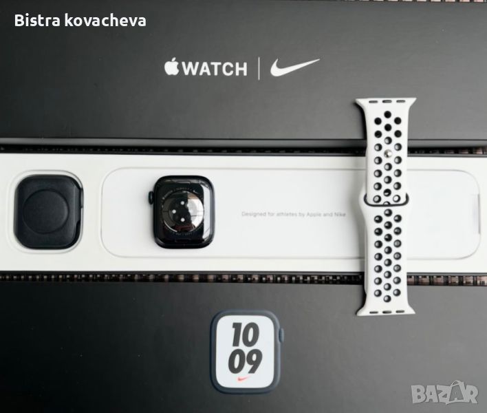 Apple Watch series  7 Nike 41 mm Midnight , снимка 1