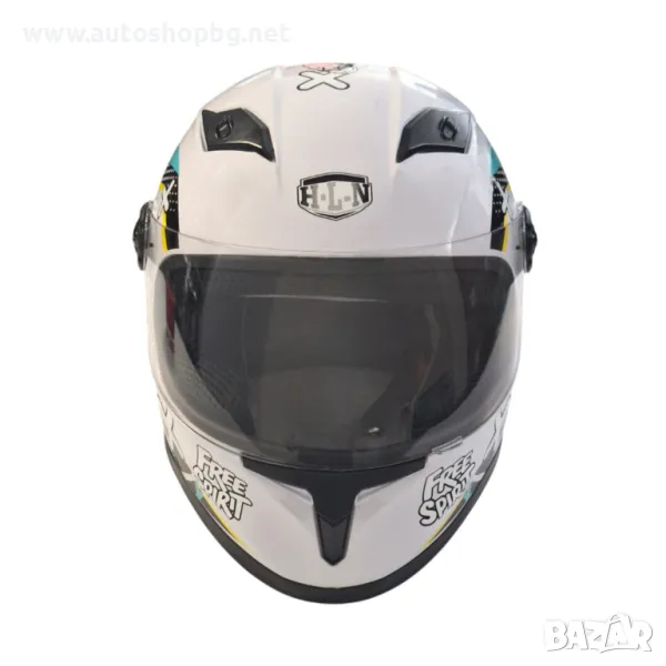 Детска Каска - Бял Гланц, снимка 1