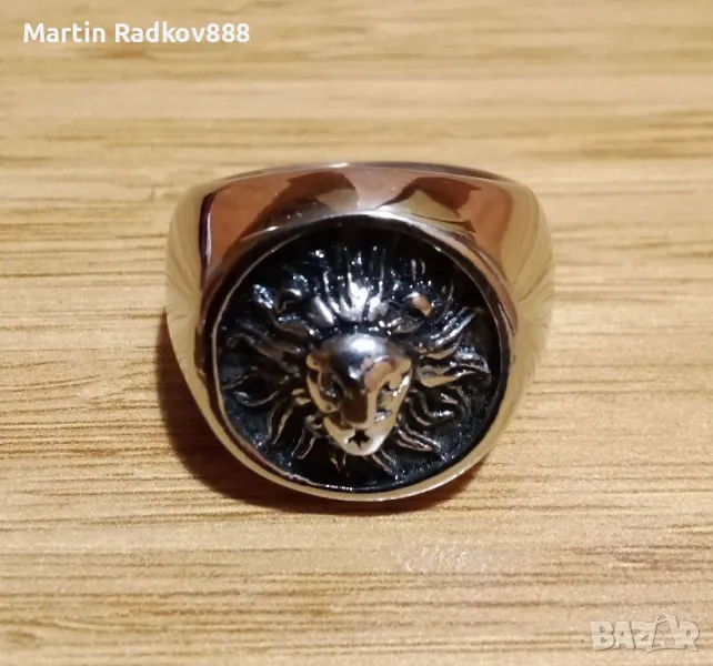 Масивен пръстен от медицинска стомана 316 L, снимка 1