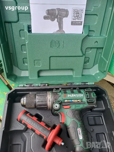 Акумулаторна Ударна бормашина Parkside , снимка 1