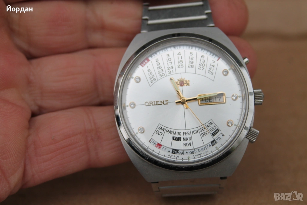 Мъжки часовник ''Orient'' календар, снимка 1