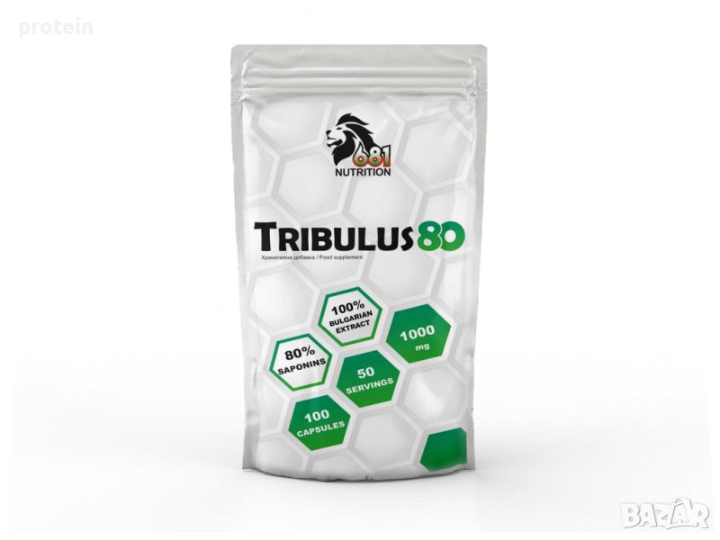 681 NUTRITION Tribulus 80% saps / 100 caps, снимка 1