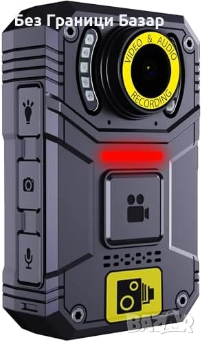 Нова Камера за тяло Recall PRO 2K 4K, 128GB, IR нощно виждане и клип, снимка 1