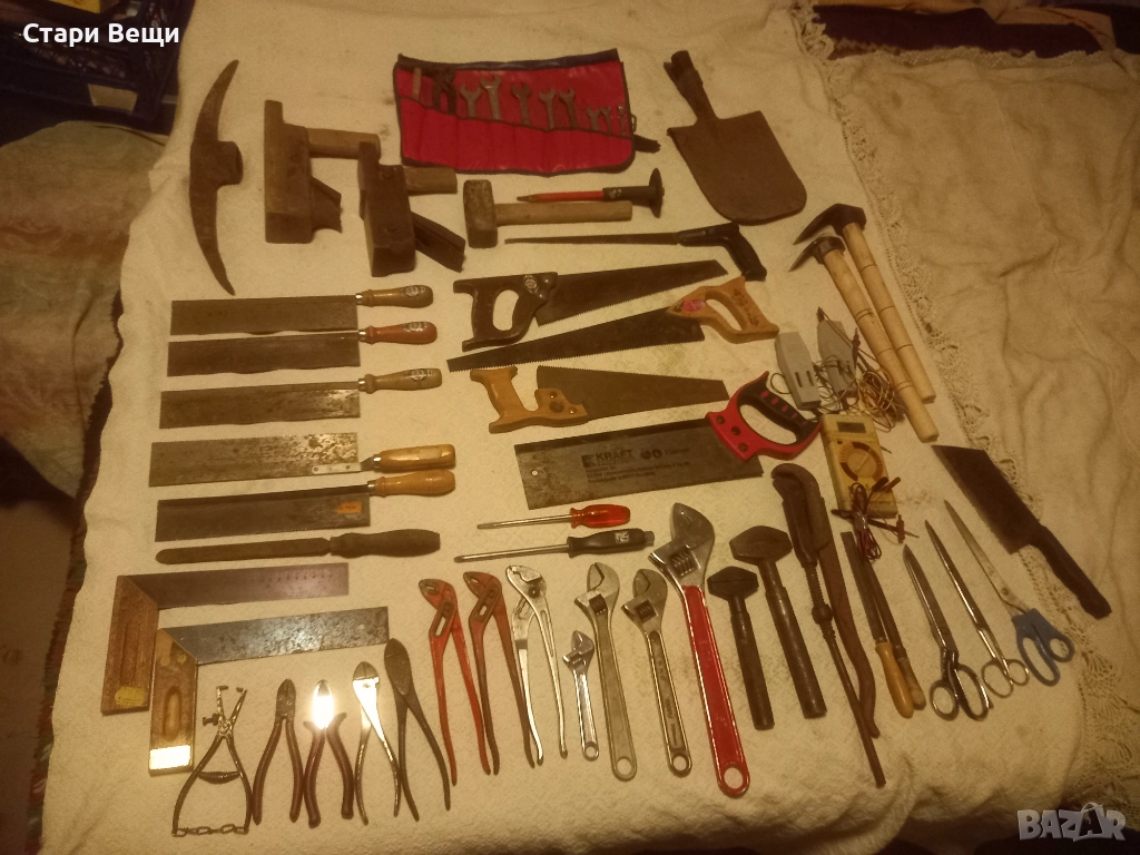Стари качествени ръчни инструменти , снимка 1
