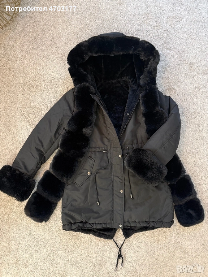 Уникално двулицево яке/палто, снимка 1