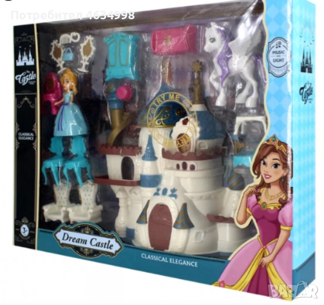 Музикален замък за  принцеси, снимка 1