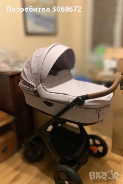 Комбинирана бебешка количка Stokke Trailz, снимка 1