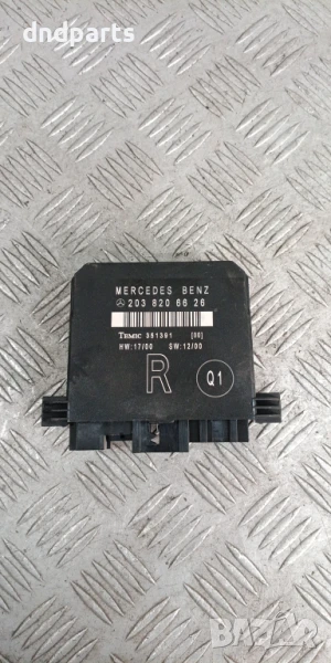 Модул врата Mercedes C-Class W203 2002г.(заден десен)	, снимка 1