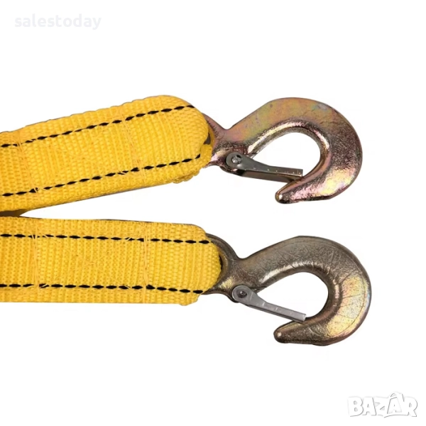 Въже за Теглене Тип Колан с куки, 6 тона, 4м., снимка 1