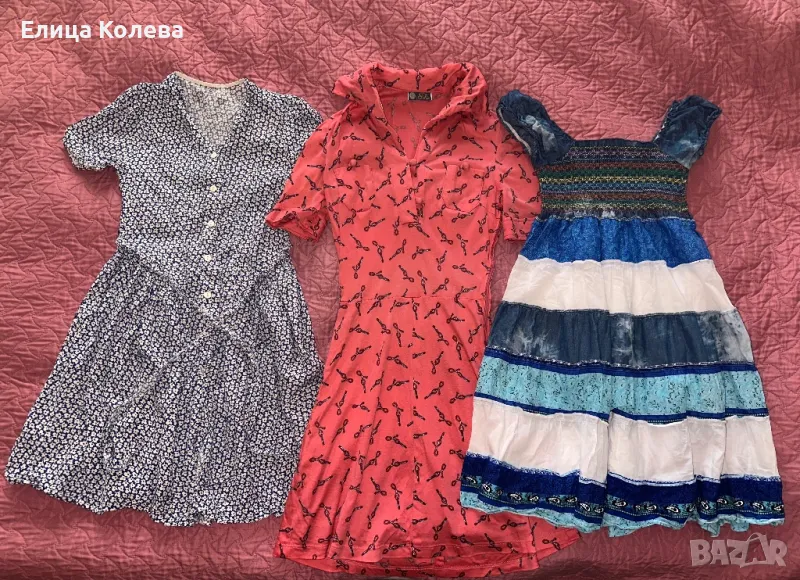 Три красиви рокли 8-10 г , снимка 1