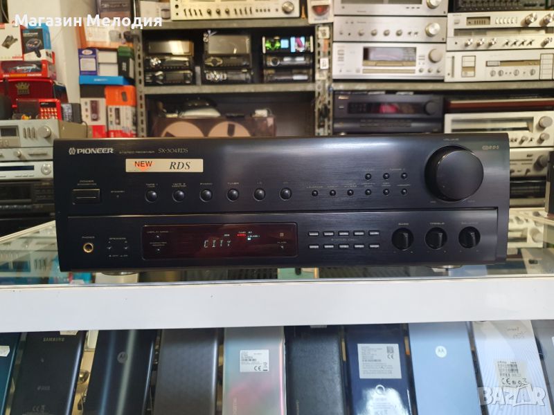 Ресийвър Pioneer SX-304RDS В отлично техническо и визуално състояние., снимка 1