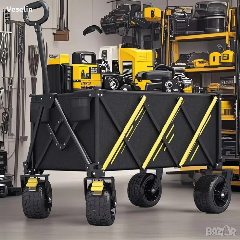 Тежкотоварна, универсална, сгъваема, транспортна количка, снимка 1