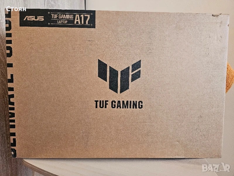ЧИСТО НОВ ASUS TUF A17 FA707NU с процесор AMD Ryzen™ 5 7535HS до 4.55GHz, 17.3'', Full HD, снимка 1